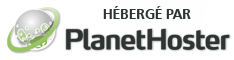 Hébergé par PlanetHoster